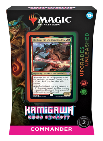 Magic the Gathering - Kamigawa: Neon Dynasty Commander Decks John's Total Ent. Magic the Gathering - Kamigawa: Neon Dynasty Commander Decks John's Total Ent.