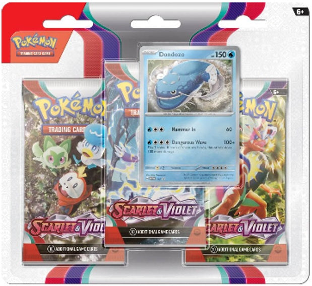 Pokemon - Scarlet & Violet 3 Pack Blister