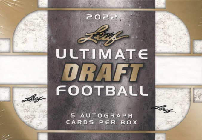 2022 Leaf Ultimate Draft Football Hobby Box