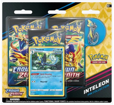 Pokemon - Crown Zenith Pin Collections