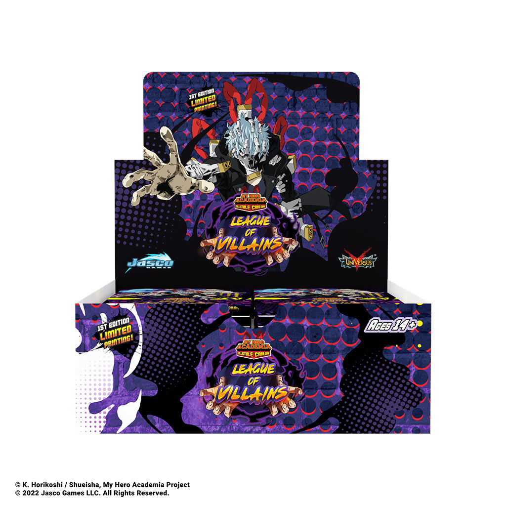 My Hero Academia TCG - League of Villains Booster Box (1st Edition)