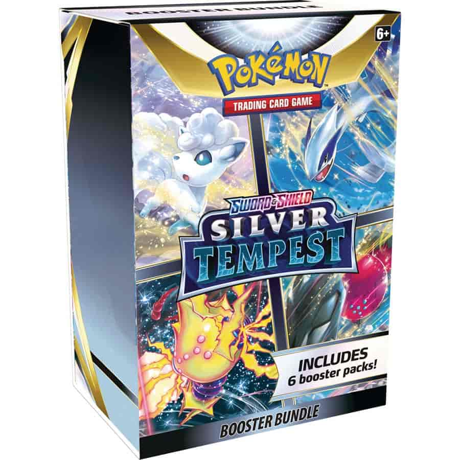 Pokemon TCG Sword and Shield Silver Tempest Booster Bundle John's Total Ent. Pokemon TCG Sword and Shield Silver Tempest Booster Bundle John's Total Ent.