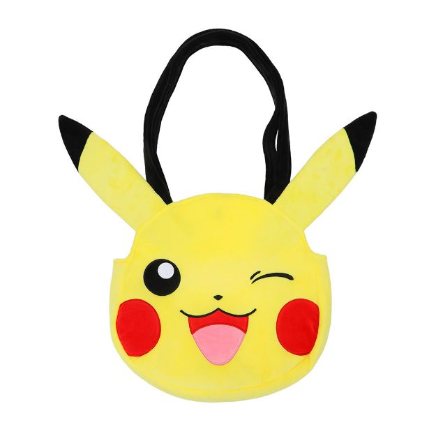 Pokemon Pikachu Plush Tote Bag