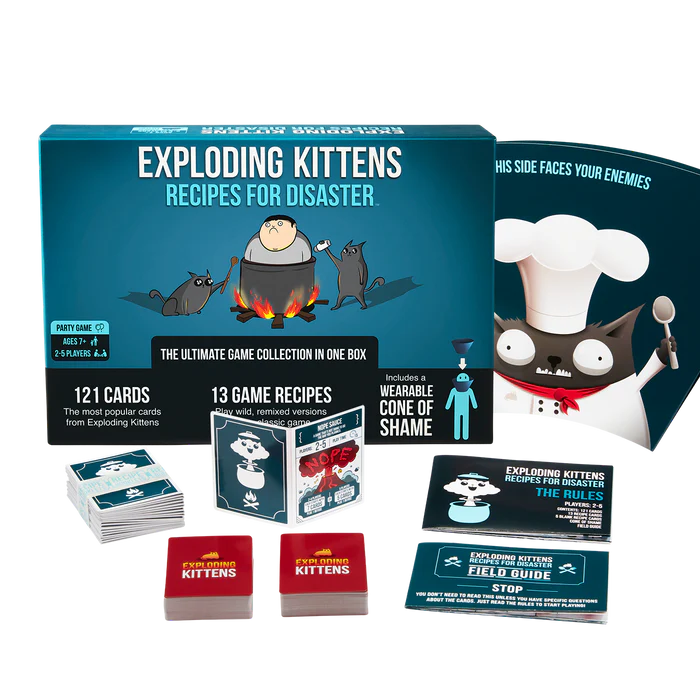 Exploding Kittens: Recipes for Disaster