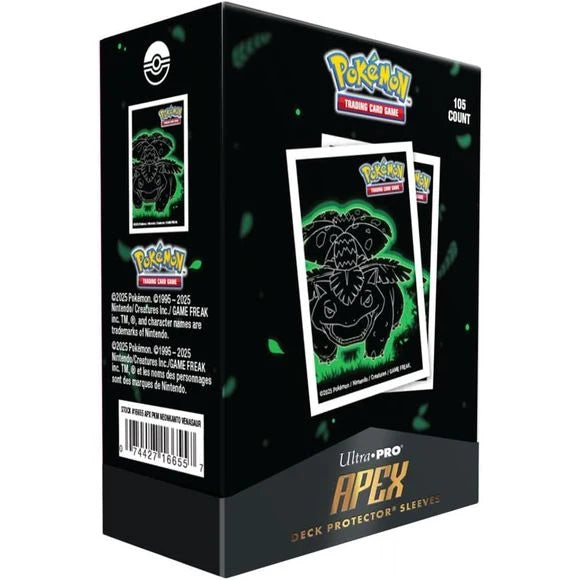 Ultra-Pro APEX Deck Protector Sleeves - Venusaur