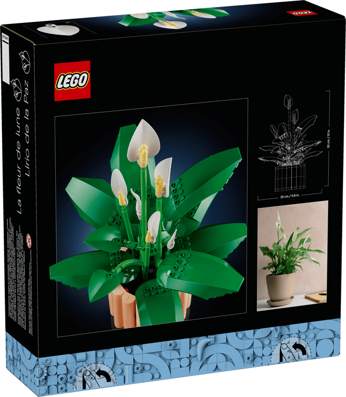 Peace Lily Lego Set