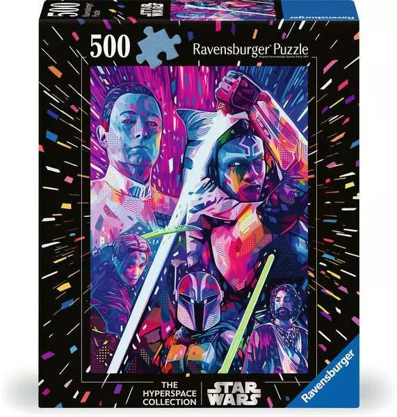 Jigsaw Puzzle Star Wars™ The Hyperspace Collection: Ahsoka - 500 Pieces Puzzle