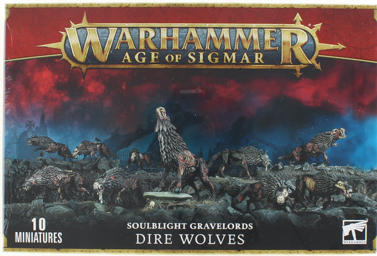 Warhammer: Age of Sigmar - [Soulblight Gravelords] Dire Wolves