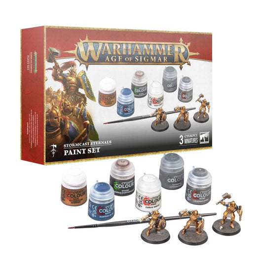 Warhammer: Age of Sigmar - Stormcast Eternal Paints Set