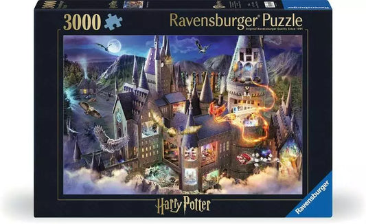 Jigsaw Puzzle Hogwarts Castle Cutaway - 3000 Pieces Puzzle