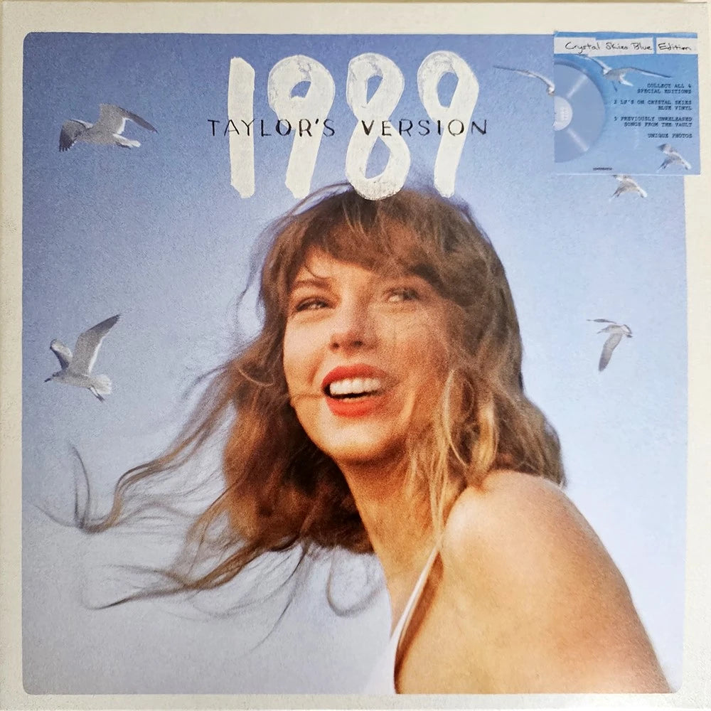 Taylor Swift - 1989 Taylors Version Vinyl [Crystal Skies Blue Edition with Unreleased Tracks from the Vault] [NEW]
