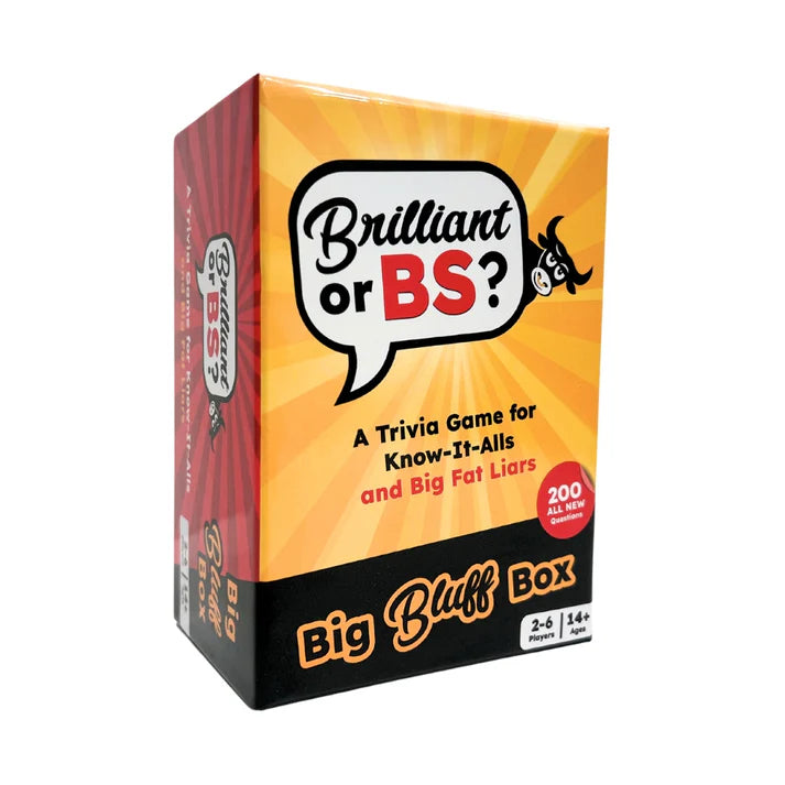Brilliant of BS? Big Bluff Box Trivia Party Game