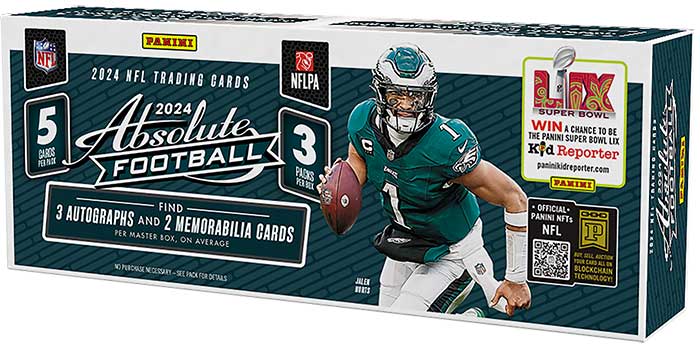 2024 PANINI ABSOLUTE FOOTBALL HOBBY BOX