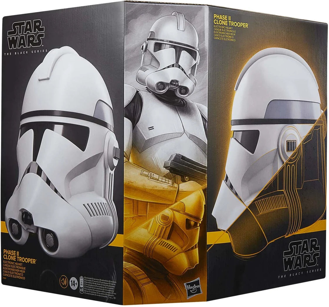 Star Wars- The Black Series - Phase II Clone Trooper Electronic Helmet