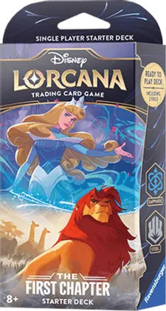 Disney Lorcana - The First Chapter Starter Deck (Sapphire & Steel)