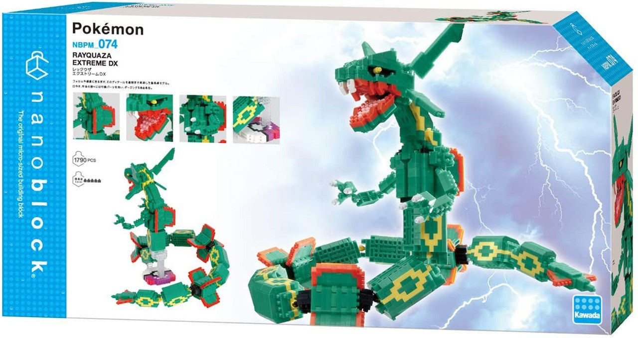 Nano Block - Rayquaza Extreme Deluxe Edition (Pokemon)