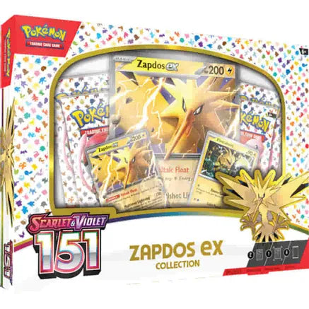 Pokemon - 151: Zapdos ex Collection - SV: Scarlet and Violet 151