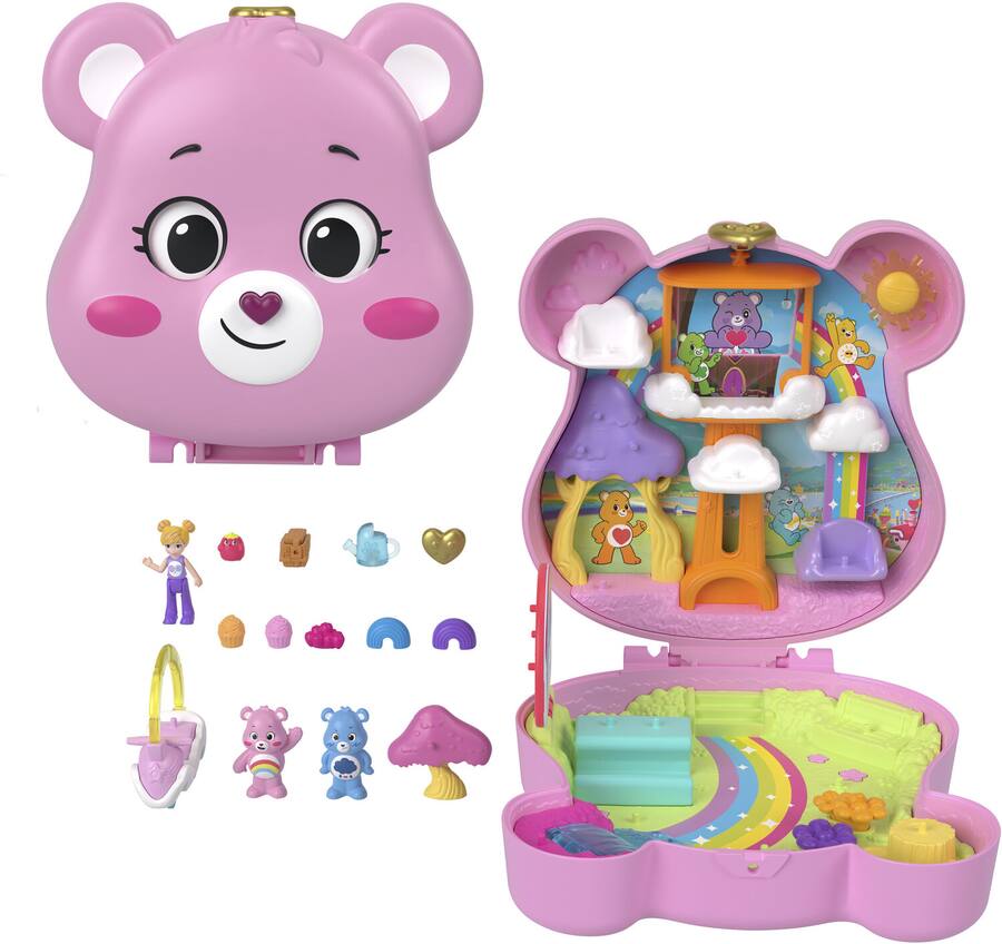 Polly Pocket x Care Bear Playset