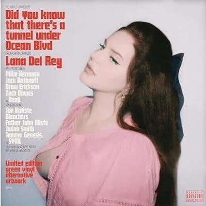 Lana Del Rey: Did you know that there's a tunnel under Ocean Blvd Light Green w/ Alt. Cover Vinyl [NEW]