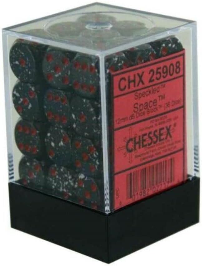 Chessex: Speckled 36D6 Space