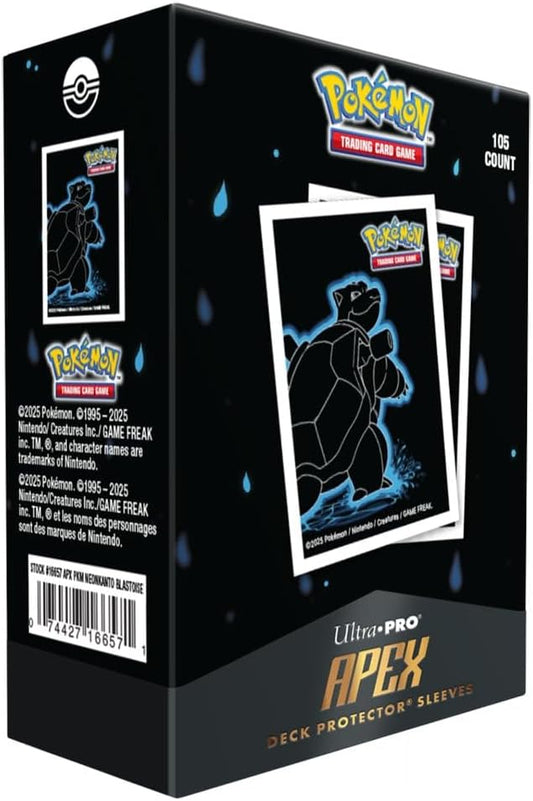 Ultra-Pro APEX Deck Protector Sleeves - Blastoise