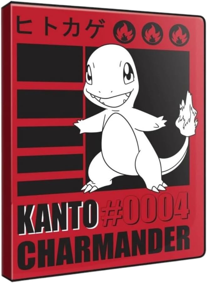 Pokemon - Charmander Kanto 9 Pocket Portfolio