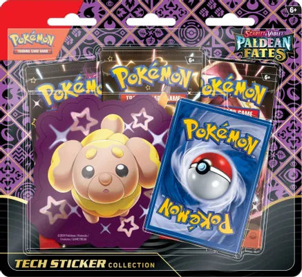 Pokemon - Paldean Fates Tech Sticker Collection