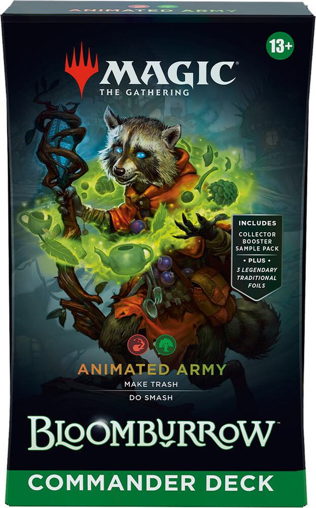 Magic the Gathering -  Bloomburrow: Animated Army Commander Deck