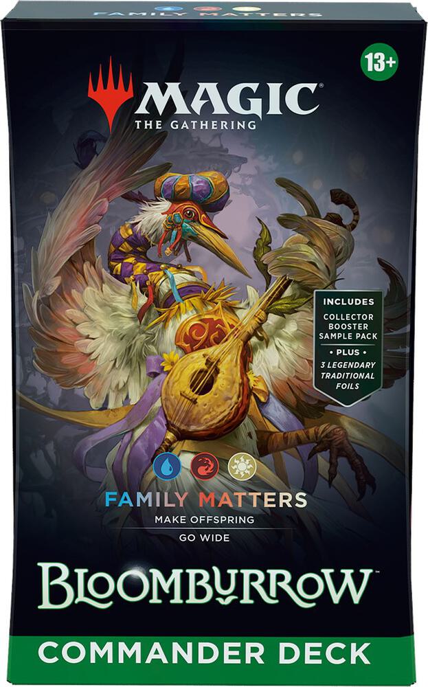 Magic the Gathering -  Bloomburrow: Family Matters Commander Deck