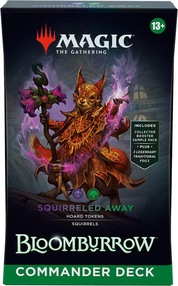 Magic the Gathering -  Bloomburrow: Squirreled Away Commander Deck