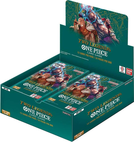 One Piece Card Game - Two Legends (OP-08) Booster Display