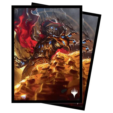 Outlaws of Thunder Junction Gonti, Canny Acquisitor Standard Deck Protector Sleeves for Magic (100 ct.) - Ultra Pro Card Sleeves