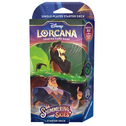 Disney Lorcana - Shimmering Skies Starter Deck (Emerald & Steel)