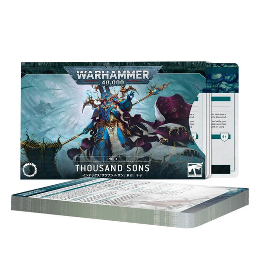 Warhammer: 40k  - Index Cards: Thousand Sons