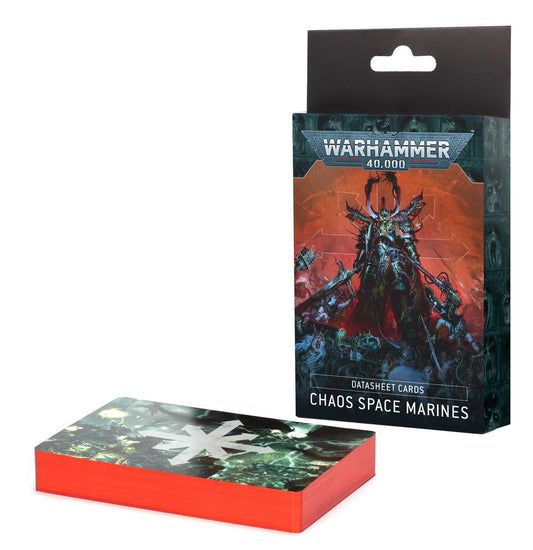 Warhammer 40k: Datasheet Cards: Chaos Space Marines