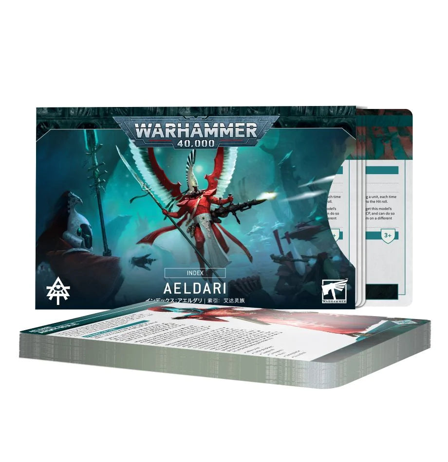 Warhammer: 40k  - Index Cards: Aeldari