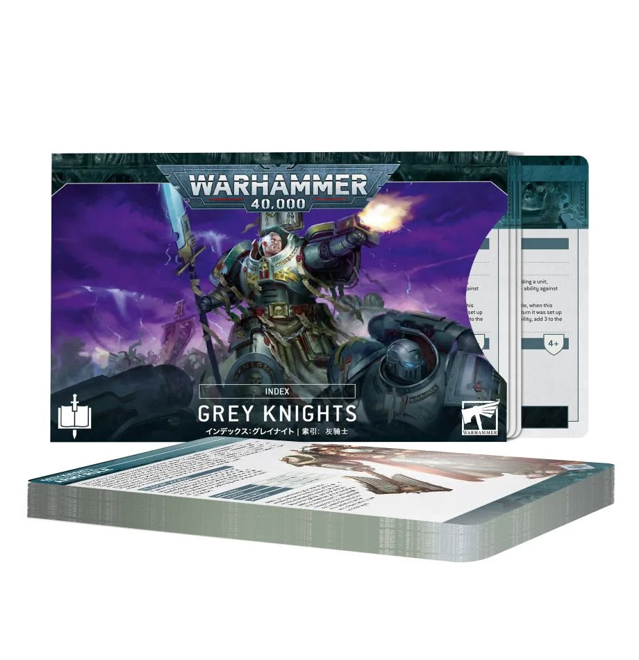 Warhammer: 40k  - Index Cards: Grey Knights