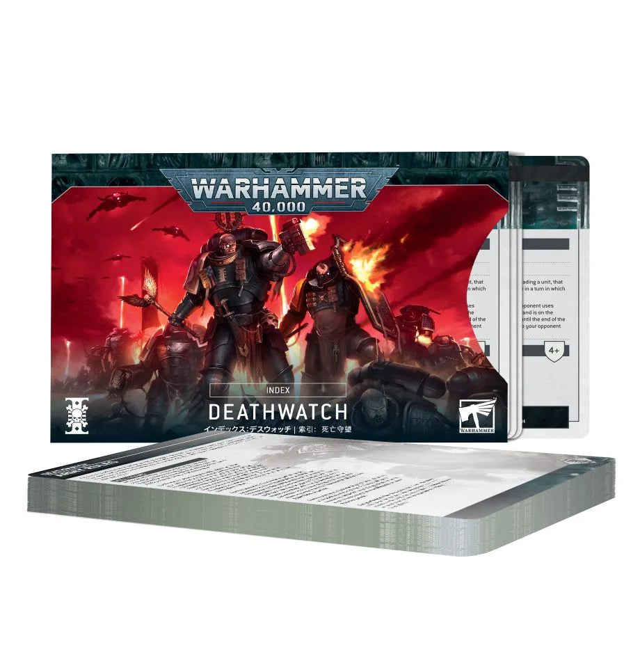 Warhammer: 40k  - Index Cards: Deathwatch