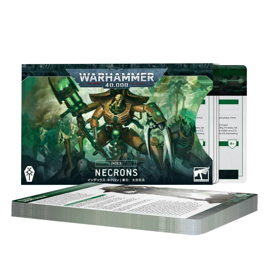 Warhammer: 40k  - Index Cards: Necrons
