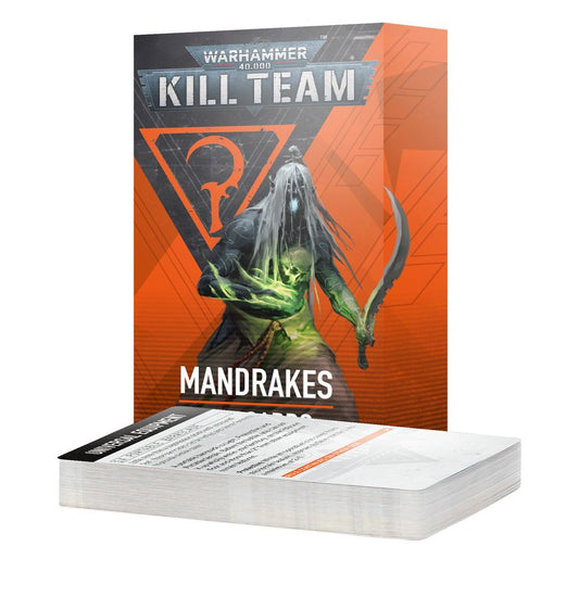 Warhammer: Kill Team [Mandrakes] Data Cards