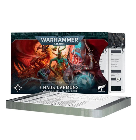 Warhammer: 40k  - Index Cards: Chaos Daemons