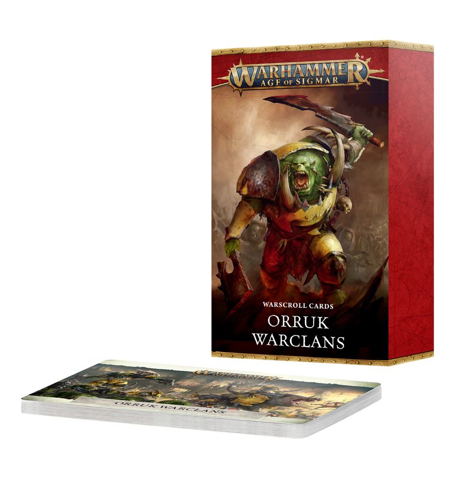 Age of Sigmar: Warscroll Cards - Orruk Warclans