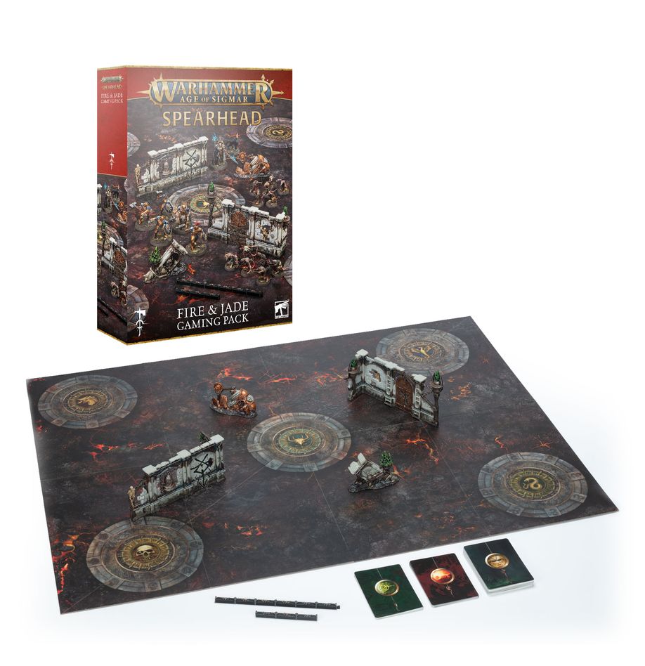 Warhammer - Age of Sigmar: Spearhead - Fire & Jade Gaming Pack