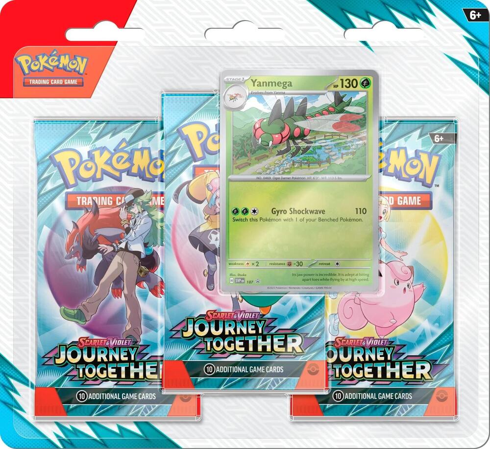 Pokemon - Journey Together 3-Pack Blister