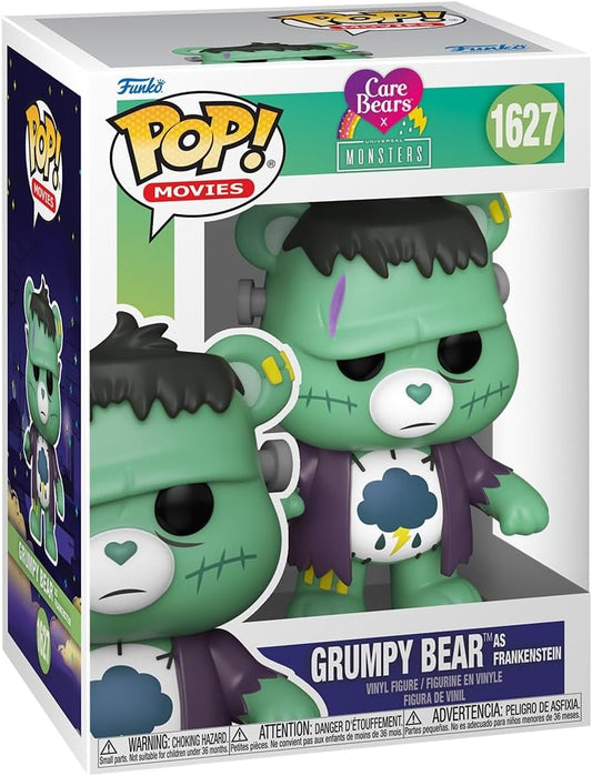 Funko Pop Movies: Universal Monsters x Care Bears - Grumpy Bear as Frankenstein