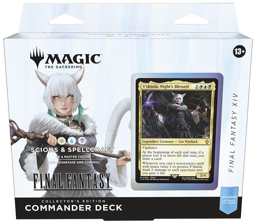 Magic: The Gathering - FINAL FANTASY Commander Deck - Scions & Spellcraft (Collector's Edition)