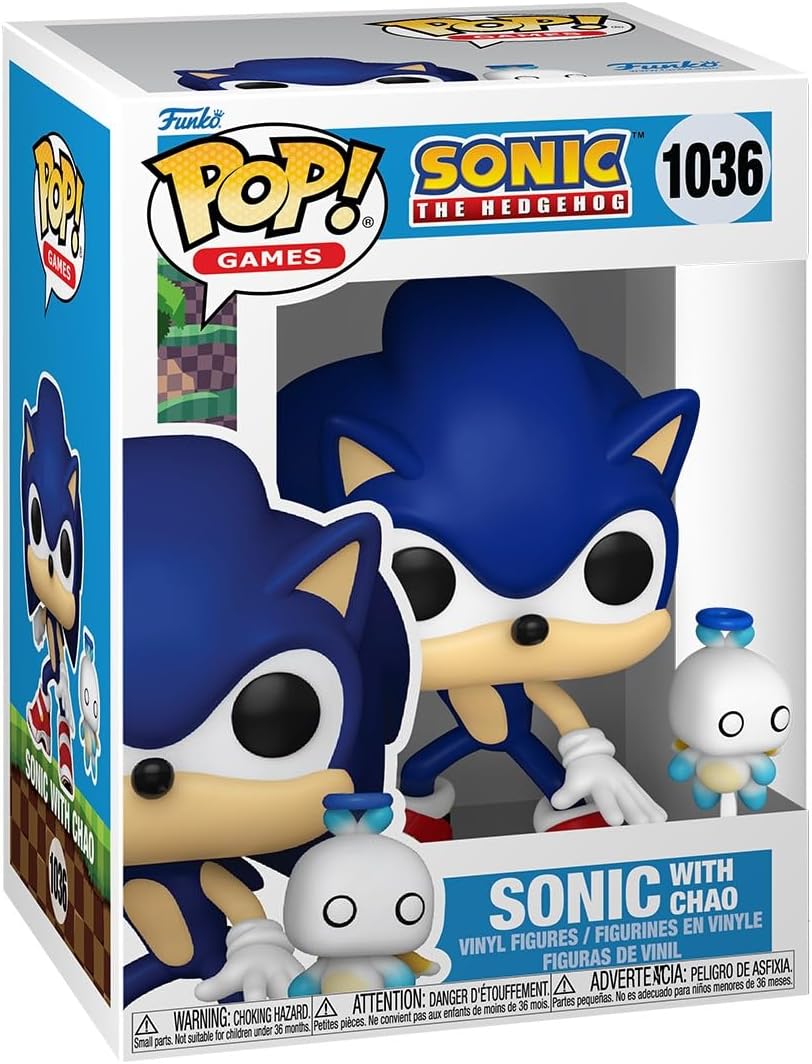 Funko Pop! &Buddy: Sonic - Sonic with Hero Chao