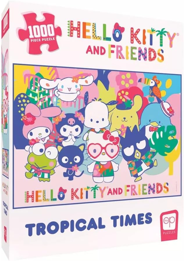 Hello Kitty and Friends Tropical Times 1,000 Piece Jigsaw Puzzle