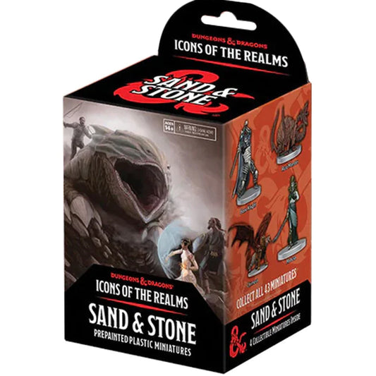D&D - Icons of the Realms Miniatures: Sand & Stone Booster (Single Pack)
