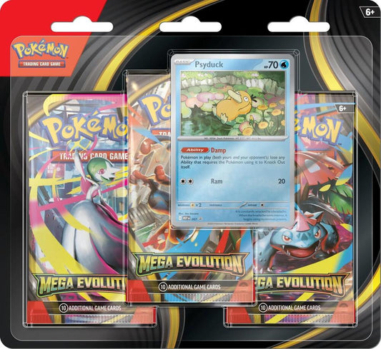 Pokemon - Mega Evolution 3 Pack Blister